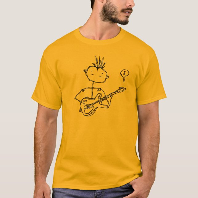 the man and his guitar T-Shirt (Front)