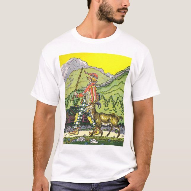 The Man and The Goat T-Shirt (Front)
