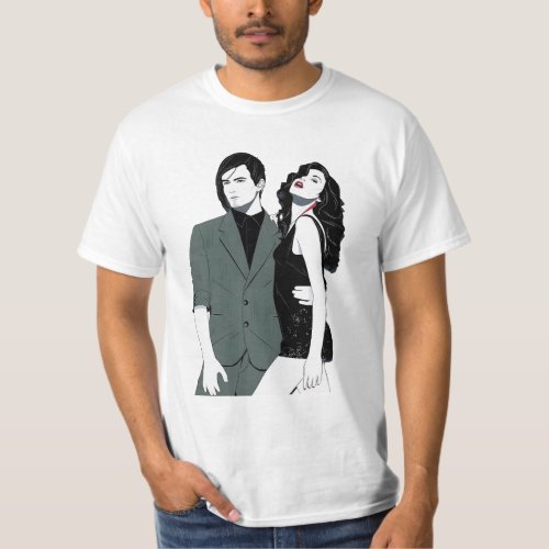 the man and the women T_Shirt