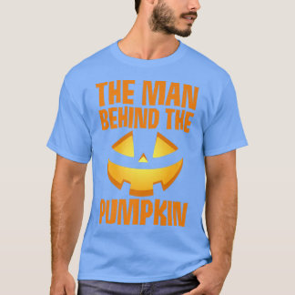 The Man Behind The Pumpkin Pregnancy Reveal Hallow T-Shirt