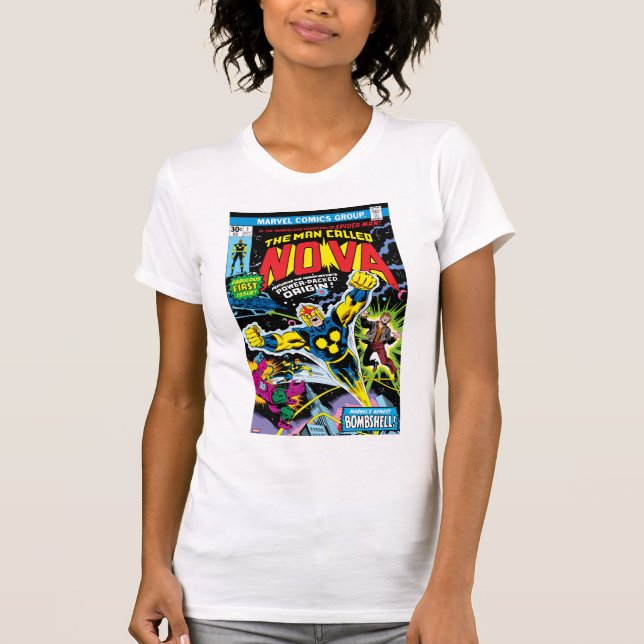 The Man Called Nova Vol. 1 Comic Issue #1 T-Shirt (Front)