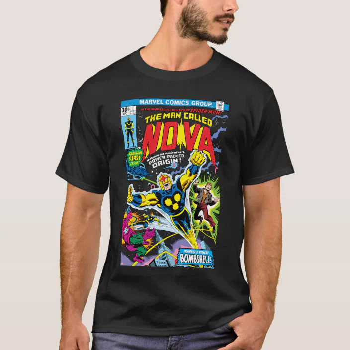 The Man Called Nova Vol 1 Comic Issue 1 T Shirt Zazzle Com