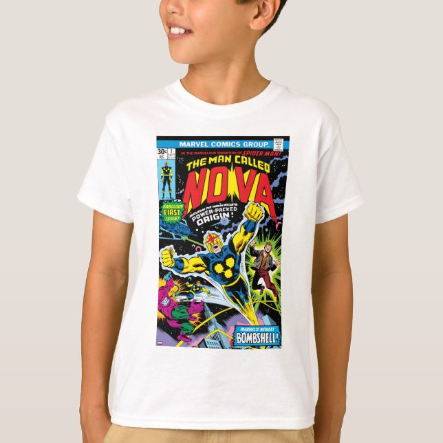 The Man Called Nova Vol. 1 Comic Issue #1 T-Shirt (Front)