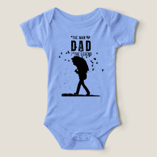 The man dad the legend  infant t-shirt