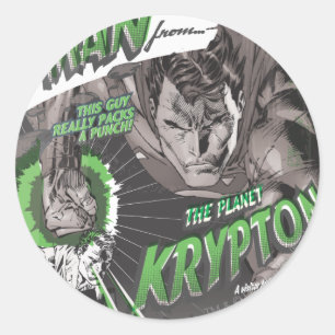 The Man from Krypton Classic Round Sticker