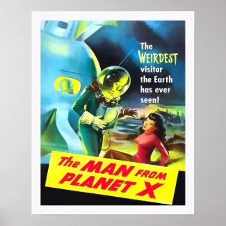 The Man From Planet X Poster