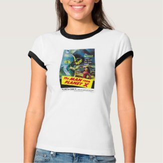 The Man From Planet X Retro T-shirt
