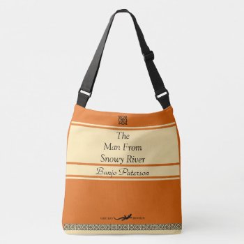 The Man From Snowy River Retro Book Cover Bag by OldArtReborn at Zazzle