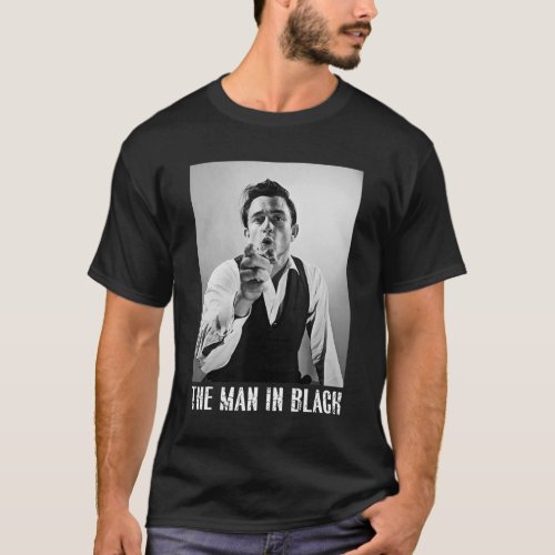 The Man In Black _ Johnny Tees Cash Country shirt