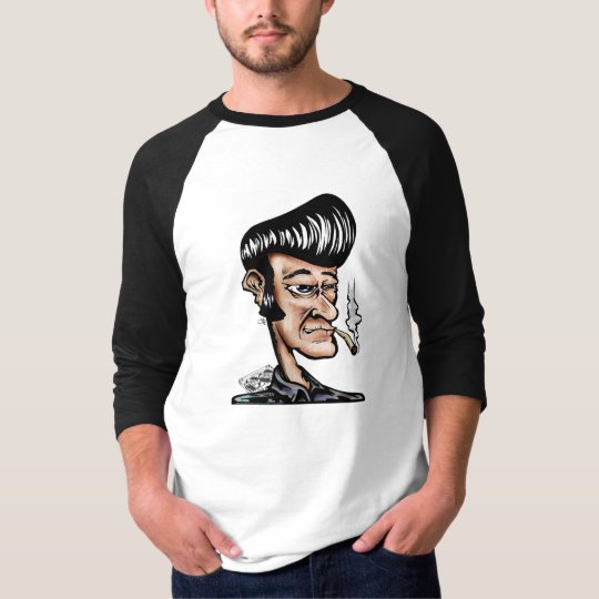 The Man in Black T-Shirt