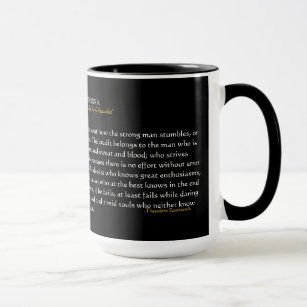 THE MAN IN THE ARENA Mug