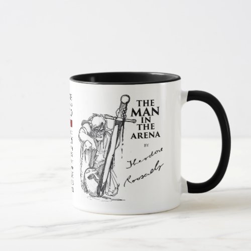 The Man in the Arena Mug