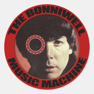 The Man in the Machine Classic Round Sticker
