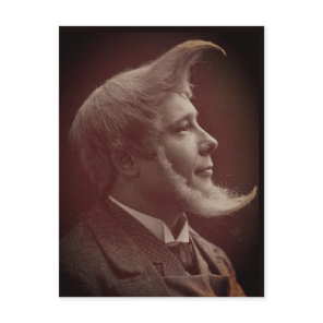 The Man in The Moon 1800s Photo Postcard
