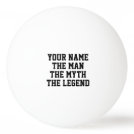 The man myth legend funny table tennis gift ping pong ball The man myth legend funny table tennis gift ping pong ball