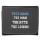 The man myth legend wallets for men | Personalize