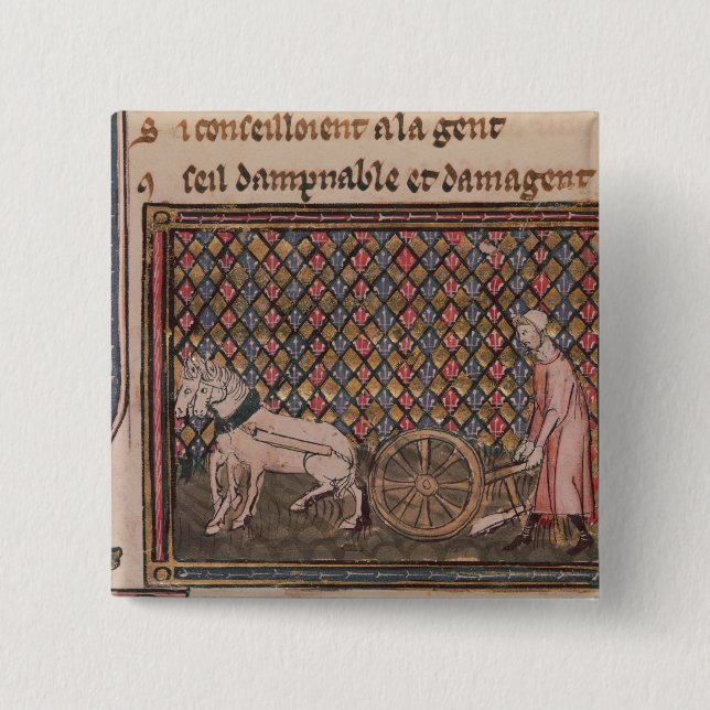 The Man Obliged to Work for a Living Button (Front)