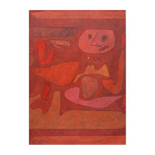 The Man of Confusion by Paul Klee Acrylic Print