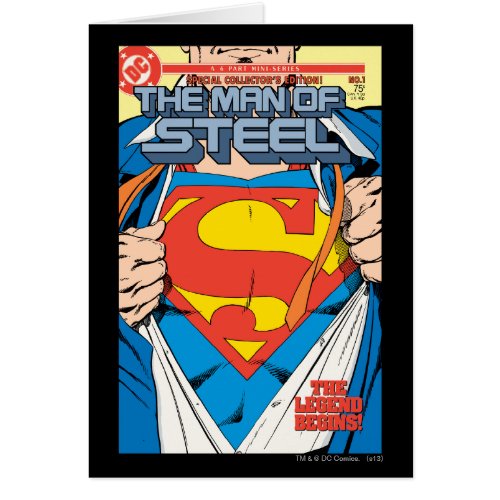 The Man of Steel 1 Collectors Edition