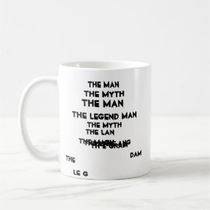 the man the man theman coffee mug
