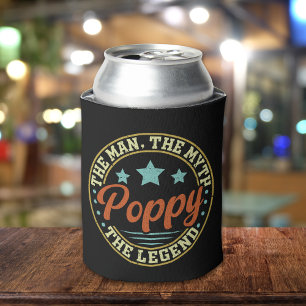 The man the myth the father's day of the legend can cooler