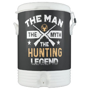 The Man The Myth The Hunting Legend - Deer Beverage Cooler