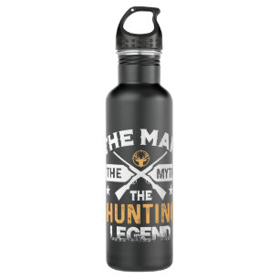 The Man The Myth The Hunting Legend - Deer Stainless Steel Water Bottle