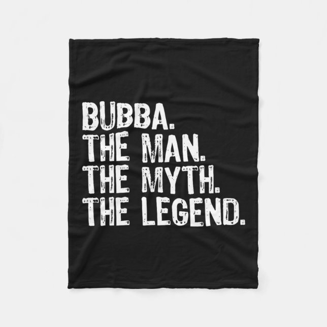 The Man The Myth The Legend Cool Funny  Fleece Blanket (Front)