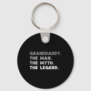 The Man The Myth The Legend Cool Grand-daddy Keychain
