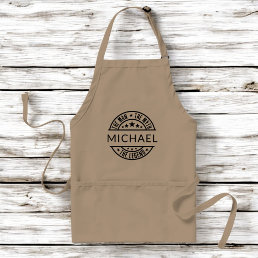 The Man The Myth The Legend Custom Name Adult Apron