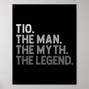The Man The Myth The Legend Father's Day Funny Poster