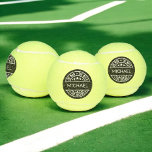 The Man The Myth The Legend Funny Custom Name  Tennis Balls<br><div class="desc">Serve up some fun with custom 'The Man, The Myth, The Legend' tennis balls! Personalize these high-quality tennis balls with a name to celebrate the tennis champ in your life. With bold text and a unique design, they’re sure to add a humorous and stylish touch to every match. Perfect for...</div>