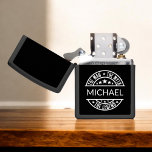 The Man The Myth The Legend Funny Custom Name  Zippo Lighter<br><div class="desc">Celebrate the legend in your life with the custom 'The Man, The Myth, The Legend' Zippo lighter! Personalize it with a name to create a one-of-a-kind keepsake that’s as practical as it is stylish. Featuring a sleek, durable design and bold engraving, this lighter is perfect for any occasion—birthdays, Father’s Day,...</div>