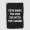 The man the myth the legend funny golf towel gift