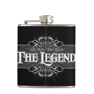 The Man, The Myth, The Legend Hip Flask