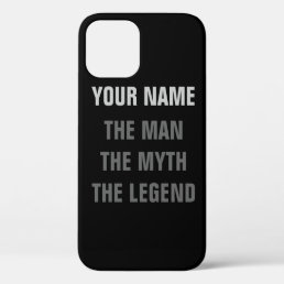 The man the myth the legend iPhone case | Custom