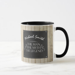 The man The Myth The Legend mug Father&#39;s day Gift