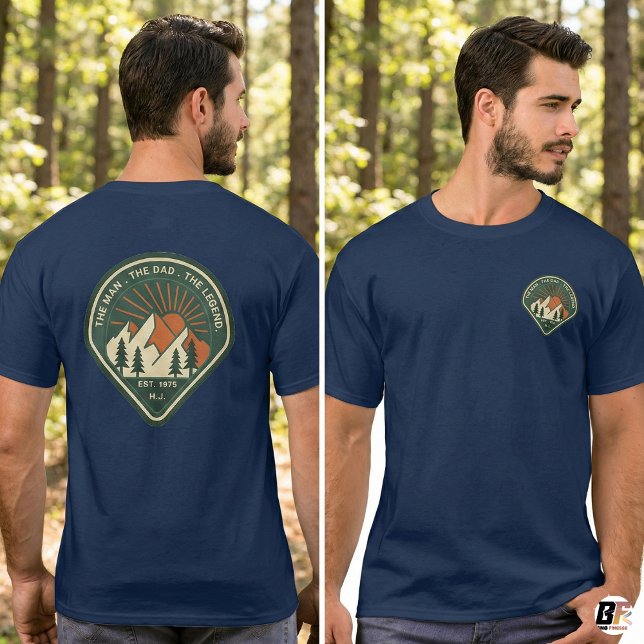 The Man The Myth The Legend Personalized H.J. Est  T-Shirt (Creator Uploaded)