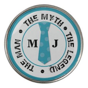 The man the myth the legend personalized name golf ball marker