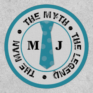 The man the myth the legend personalized name  patch