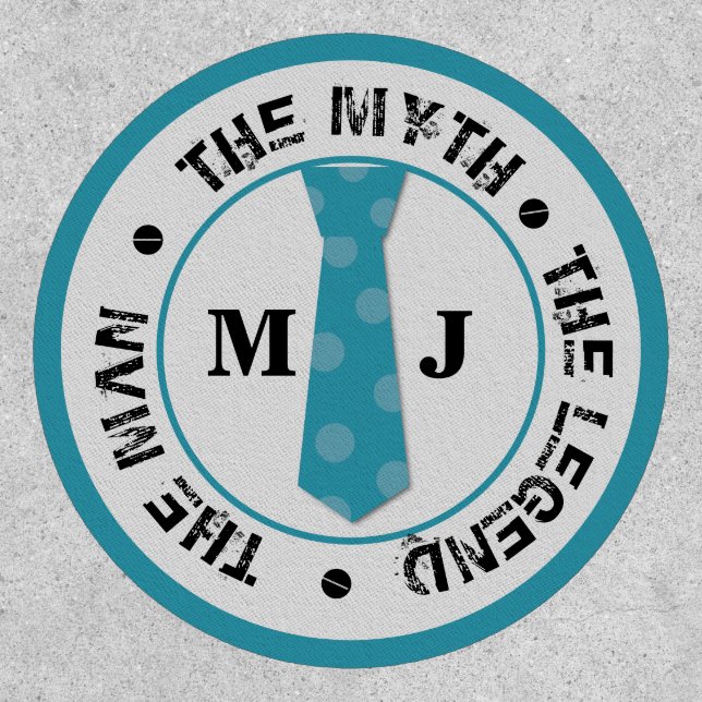 The man the myth the legend personalized name  patch (Front)