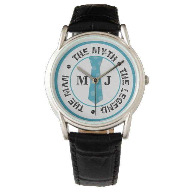 The man the myth the legend personalized name  watch (Front)