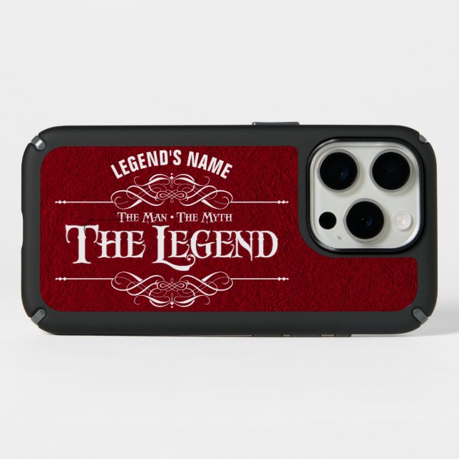The Man, The Myth, The Legend Speck iPhone Case (Horz)
