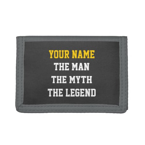 The man The myth The legend wallets for men