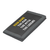 The man The myth The legend wallets for men | Zazzle