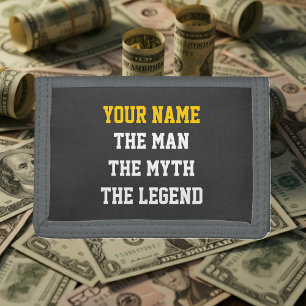 The man The myth The legend wallets for men