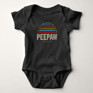 The Man The Myth The Legends PEEPAW Baby Bodysuit