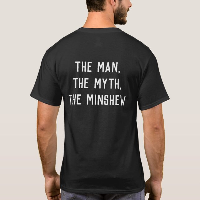 The Man, the myth, the Minshew Jaguars T-Shirt (Back)