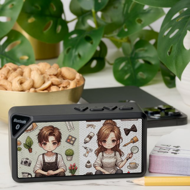 The man, the woman ver. 1 bluetooth speaker (Insitu(Table))