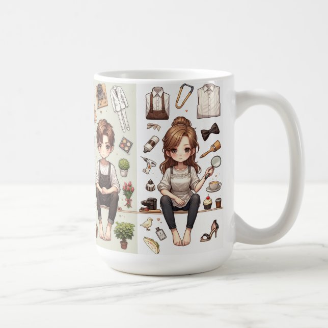 The man, the woman ver. 1 mug (Right)